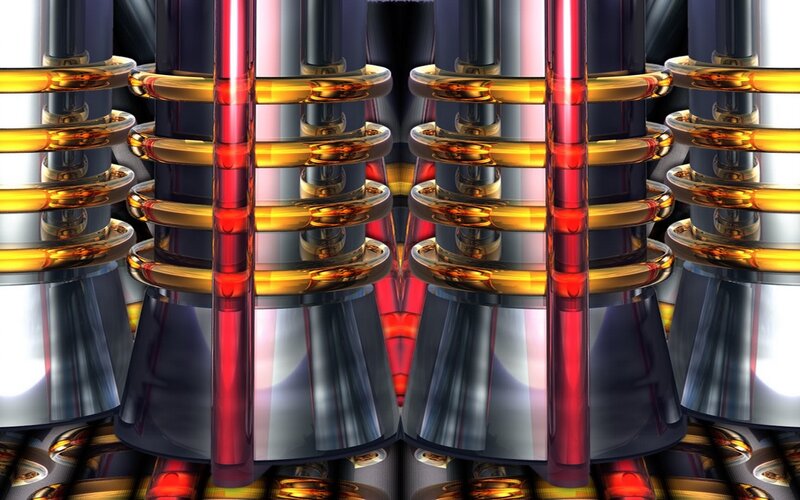 Abstract Mechanical Cylinders