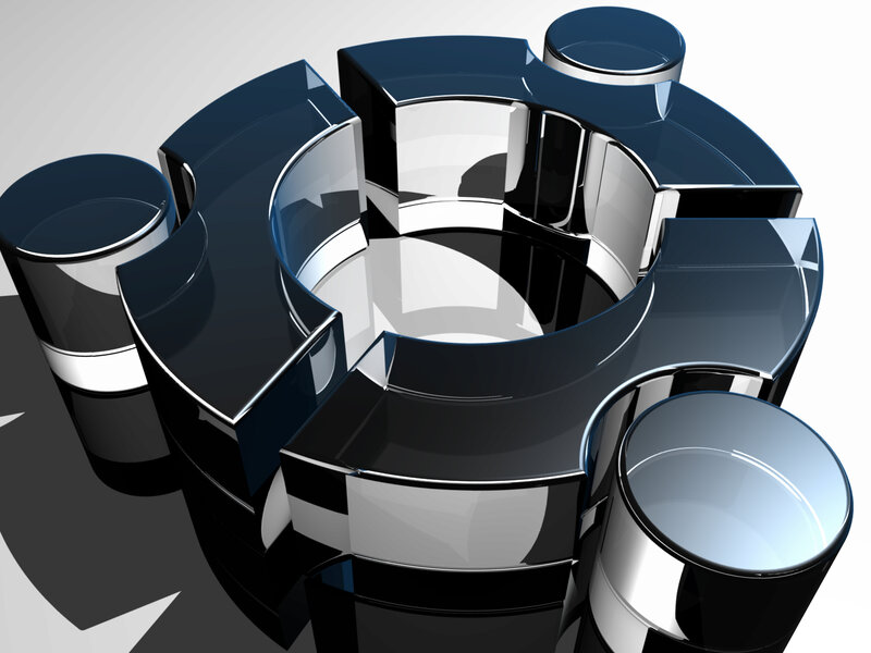 abstract mechanical gear structure