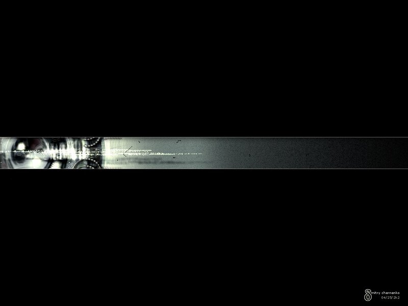 Abstract Mechanical Pattern — Black, Dark