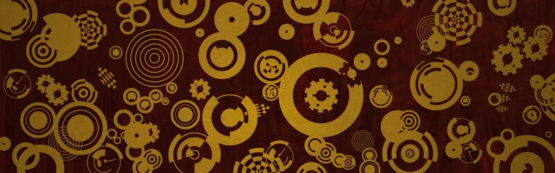 Abstract Mechanical Pattern — Brown