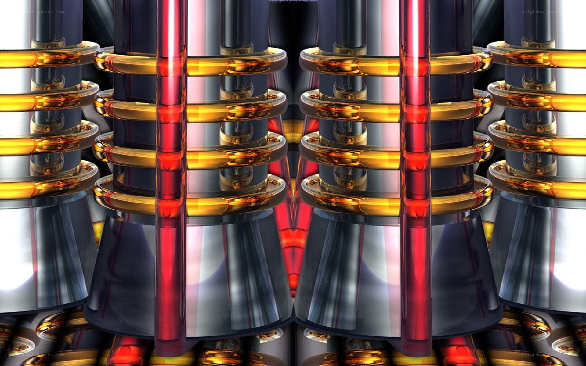 abstract mechanical structure