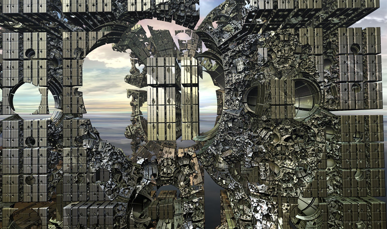 abstract mechanical structure