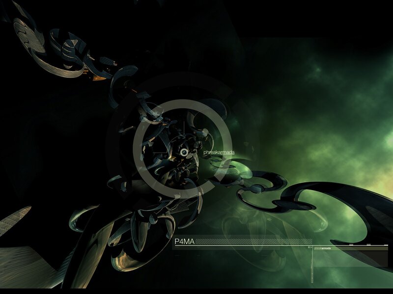 Abstract Mechanical Structure — Black, Dramatic, Digital Art, Mechanical Parts