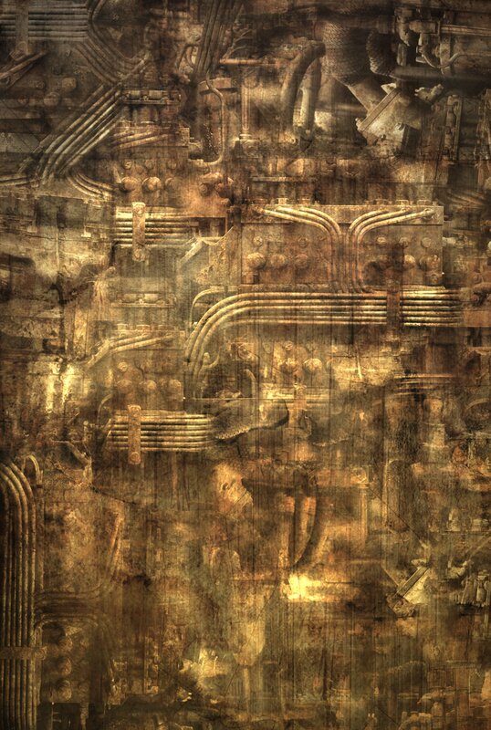 abstract mechanical texture