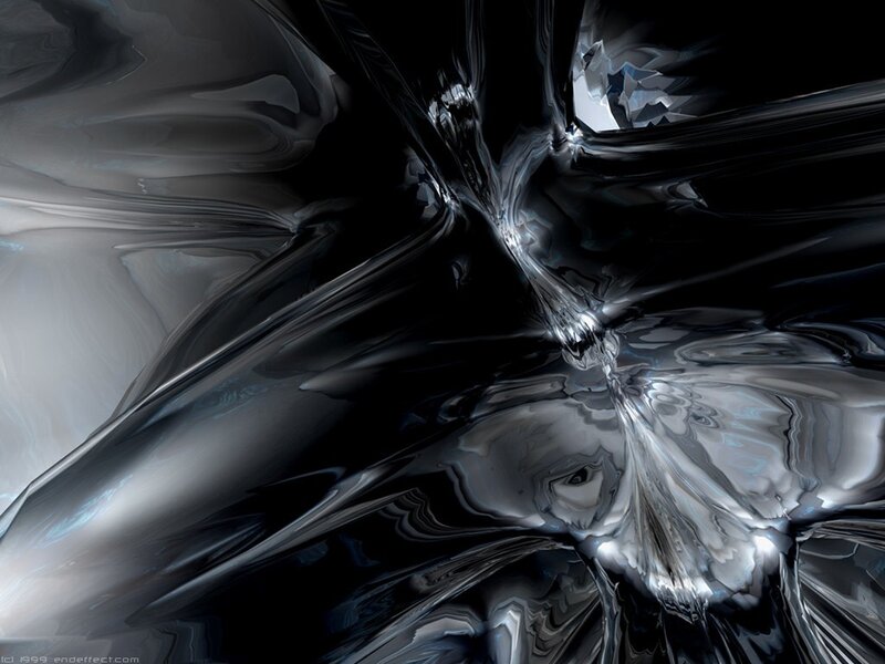 Abstract Metallic Flow