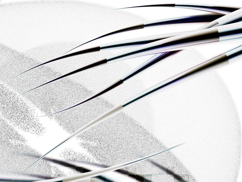Abstract metallic lines on textured background