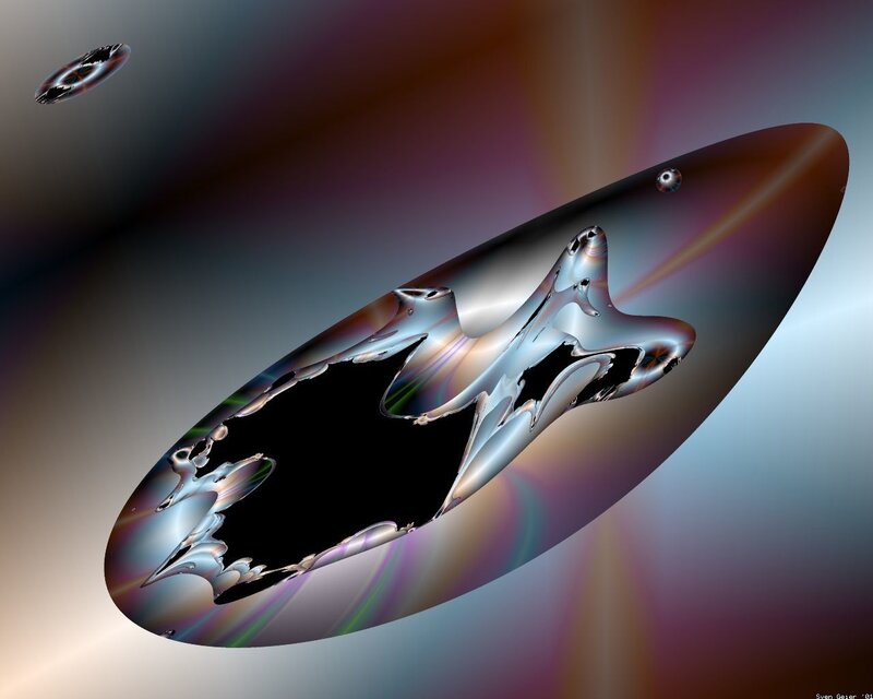 Abstract Metallic Object