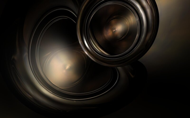 Abstract Metallic Rings