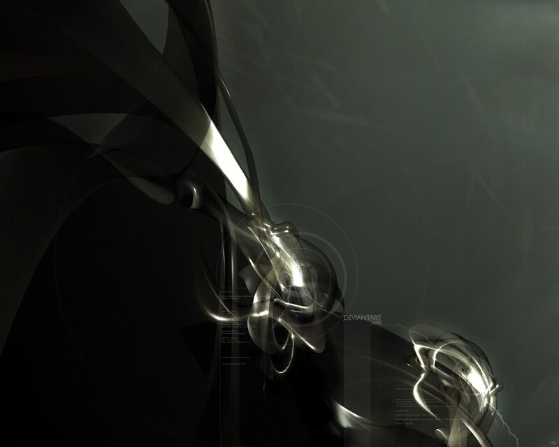 Abstract metallic sculpture
