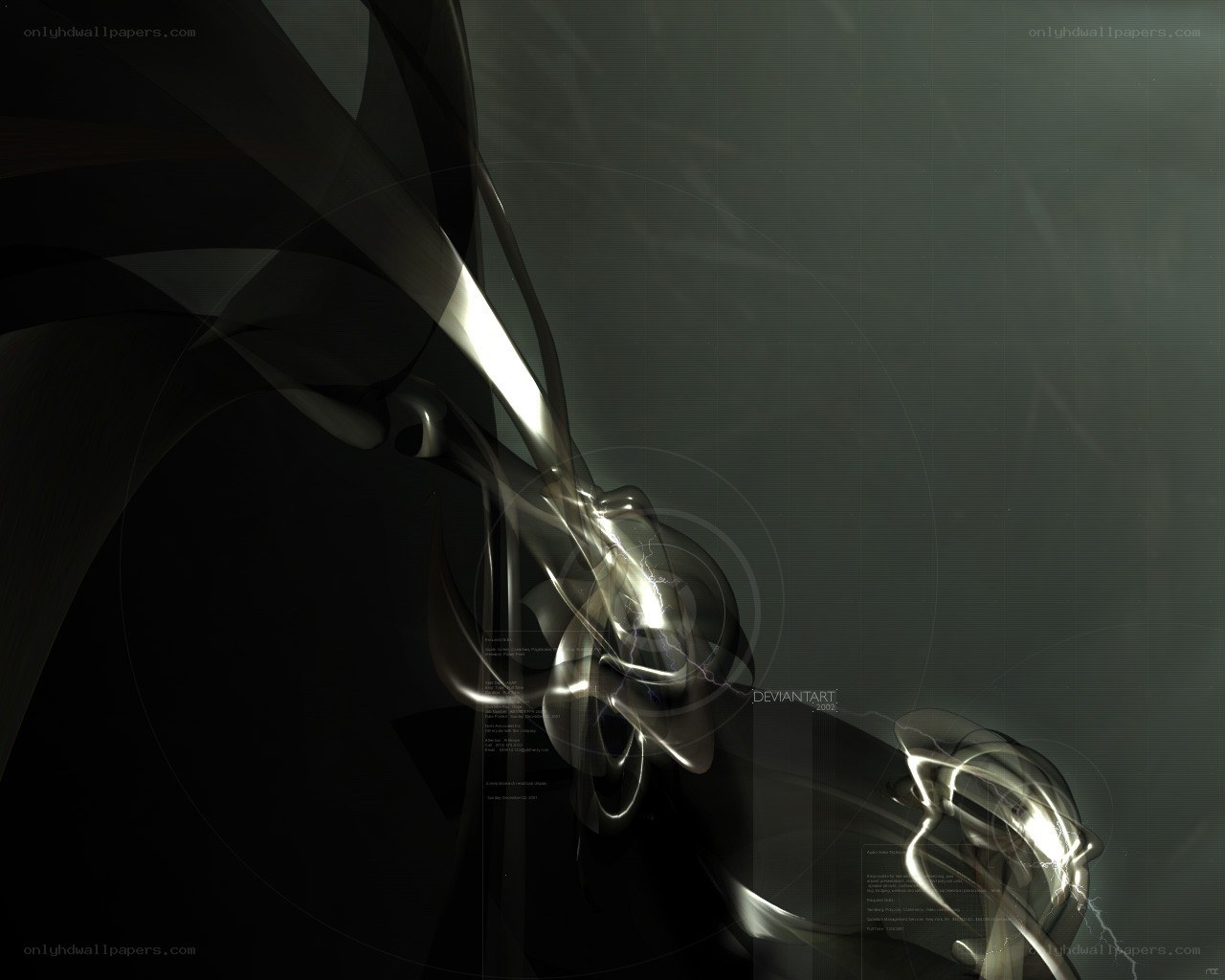 Abstract metallic sculpture