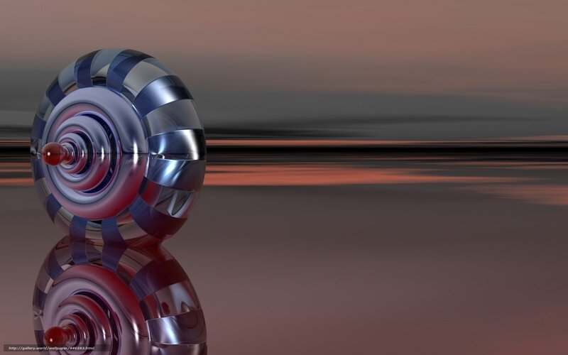 Abstract metallic spiral object