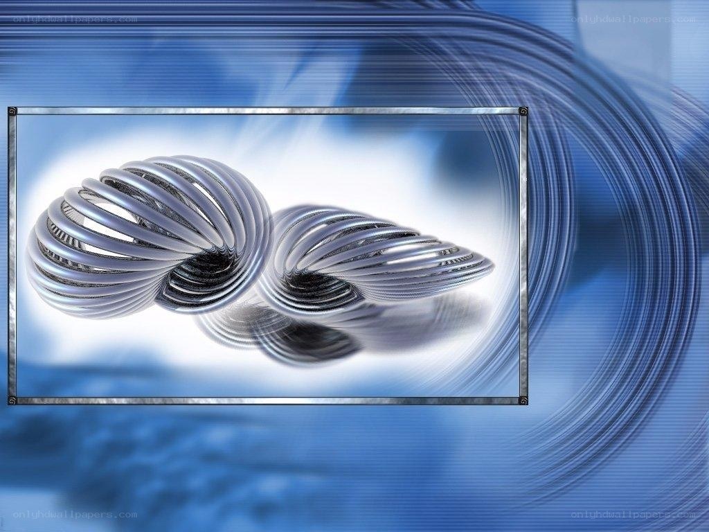 abstract metallic spiral sculpture