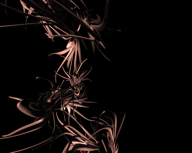 Abstract Metallic Structure — Brown, Dark