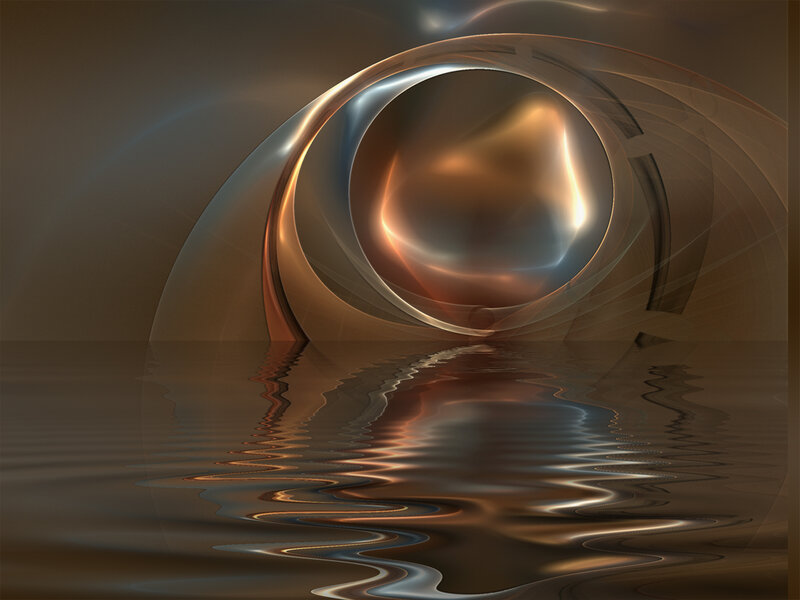 Abstract metallic tunnel reflection