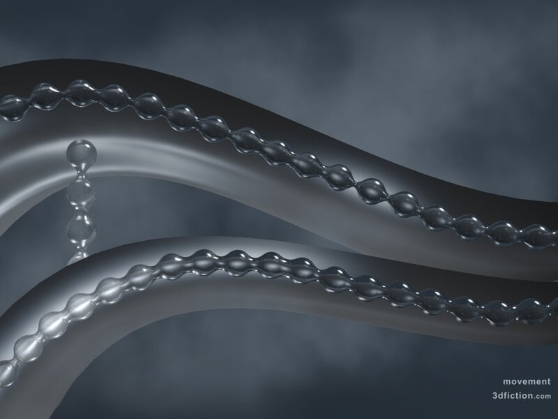 abstract molecular chains