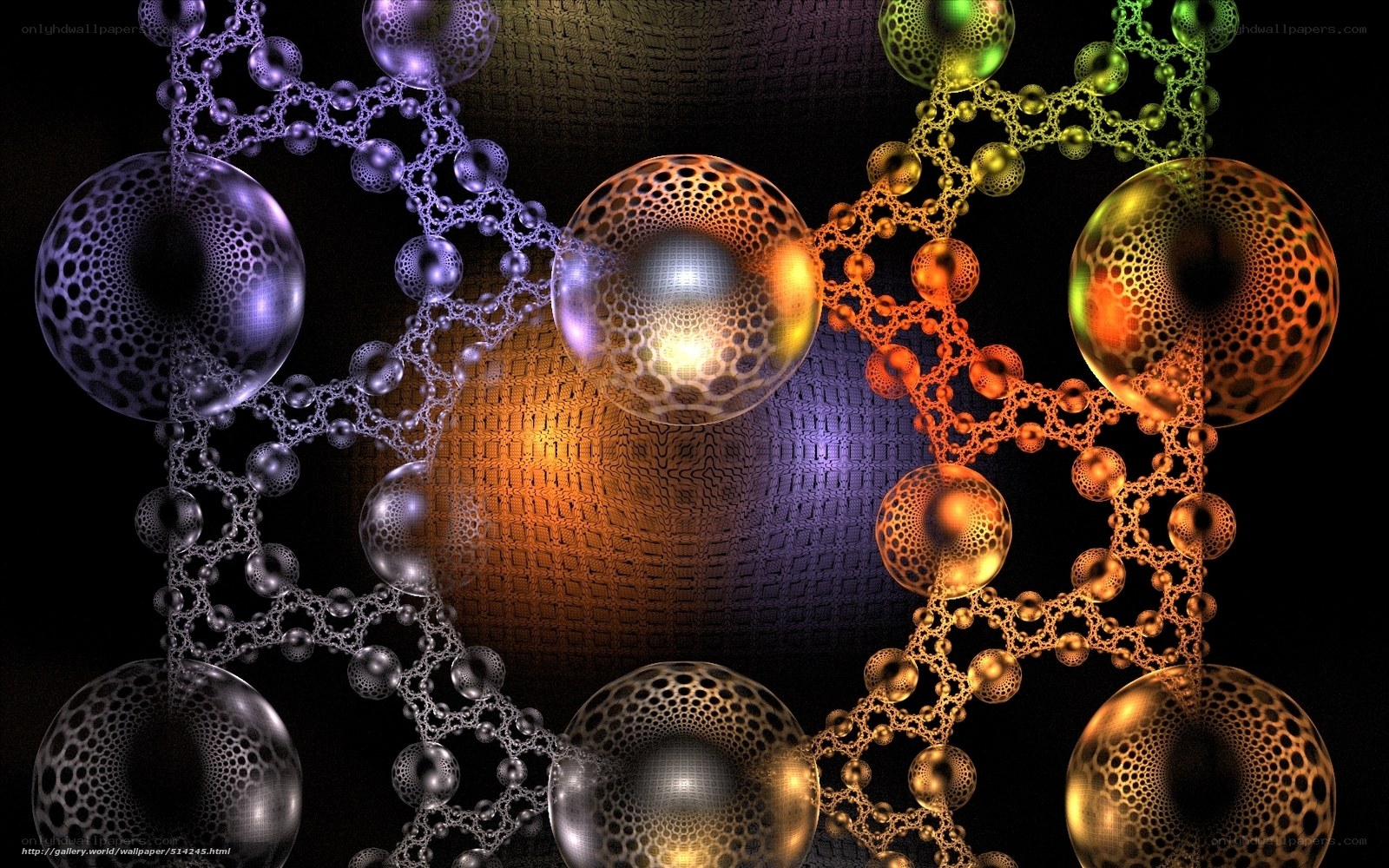 Abstract molecular network