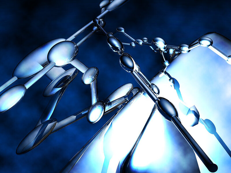abstract molecular structure