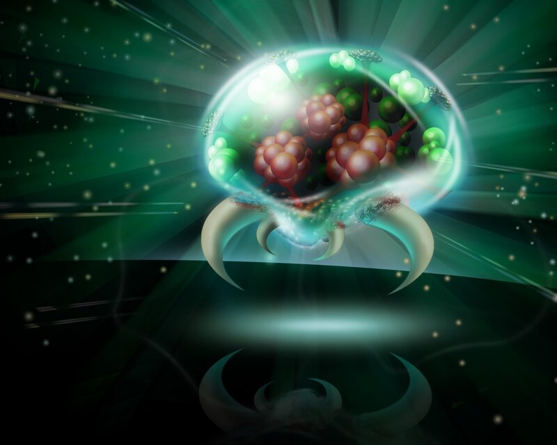 Abstract molecular structure