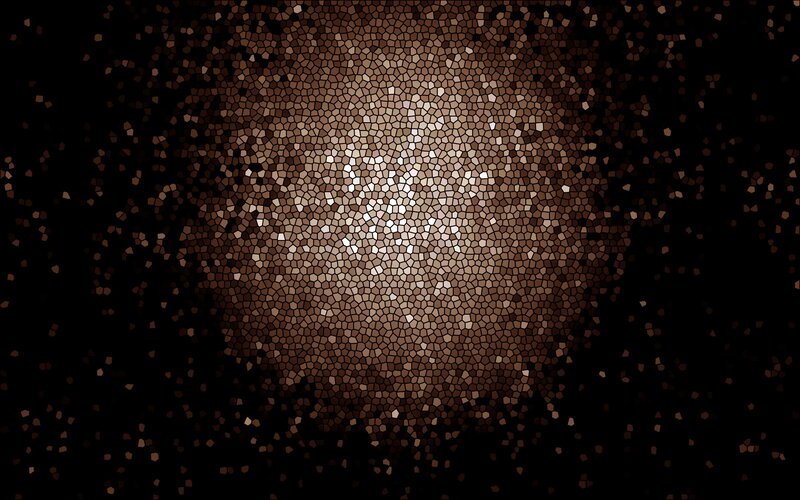 abstract mosaic light pattern