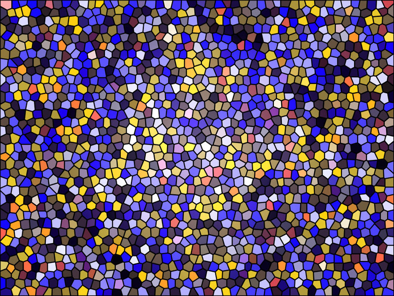 abstract mosaic pattern
