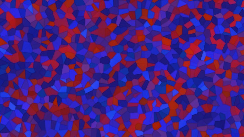 Abstract Mosaic Pattern — Blue, Dynamic