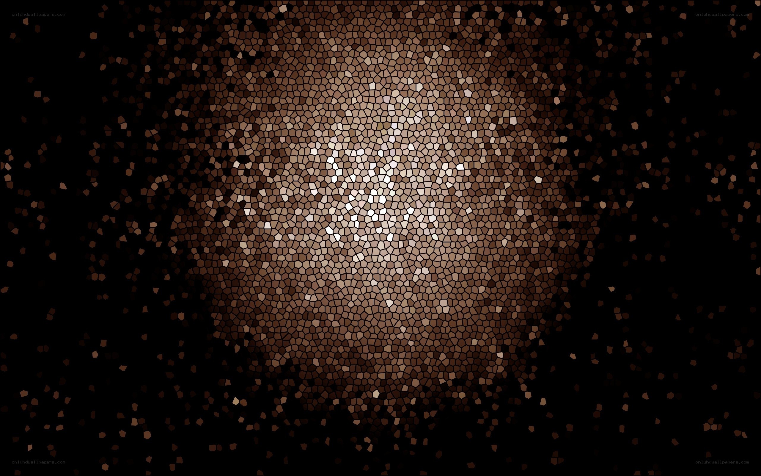 abstract mosaic pattern