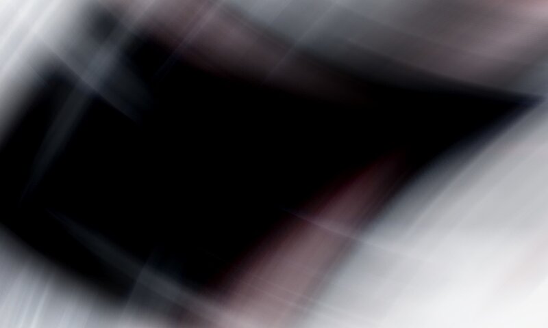 Abstract Motion Blur — Black