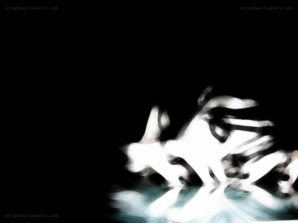 abstract motion blur in black and white