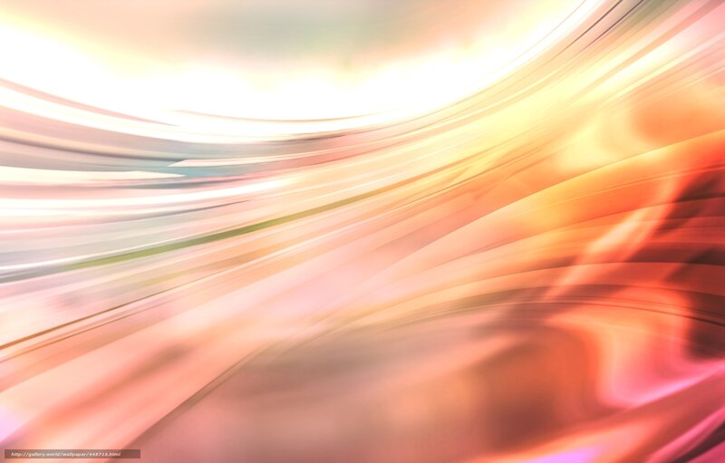 Abstract Motion Blur — Orange