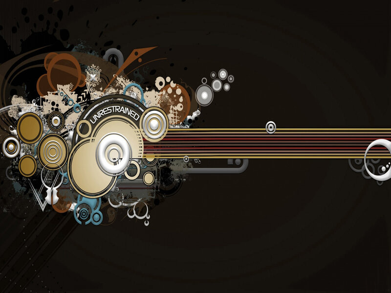 Abstract Music Design — Black
