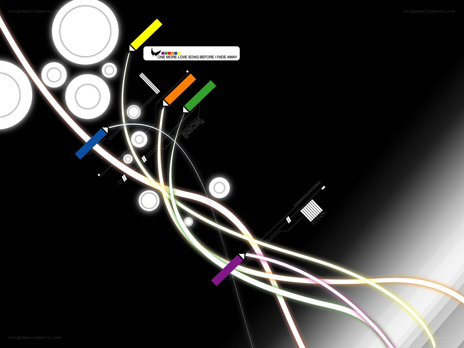 abstract music-themed design