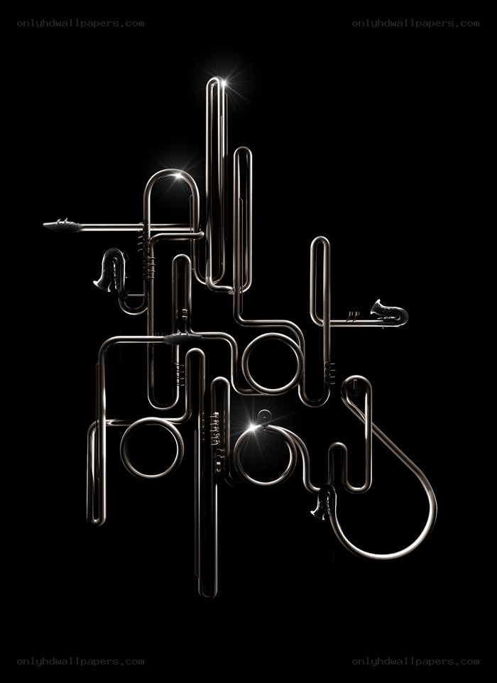 abstract musical instrument art