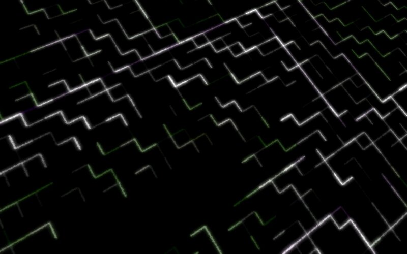 abstract neon grid pattern