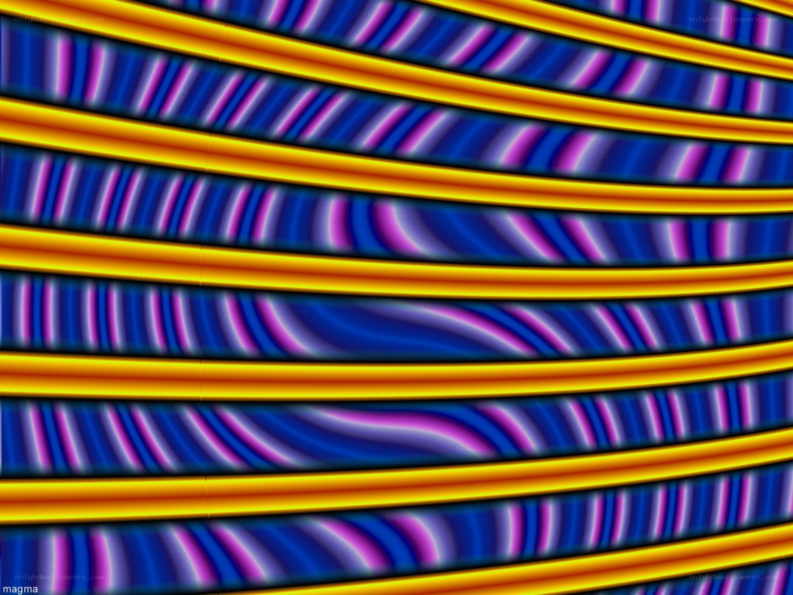 Abstract neon striped pattern