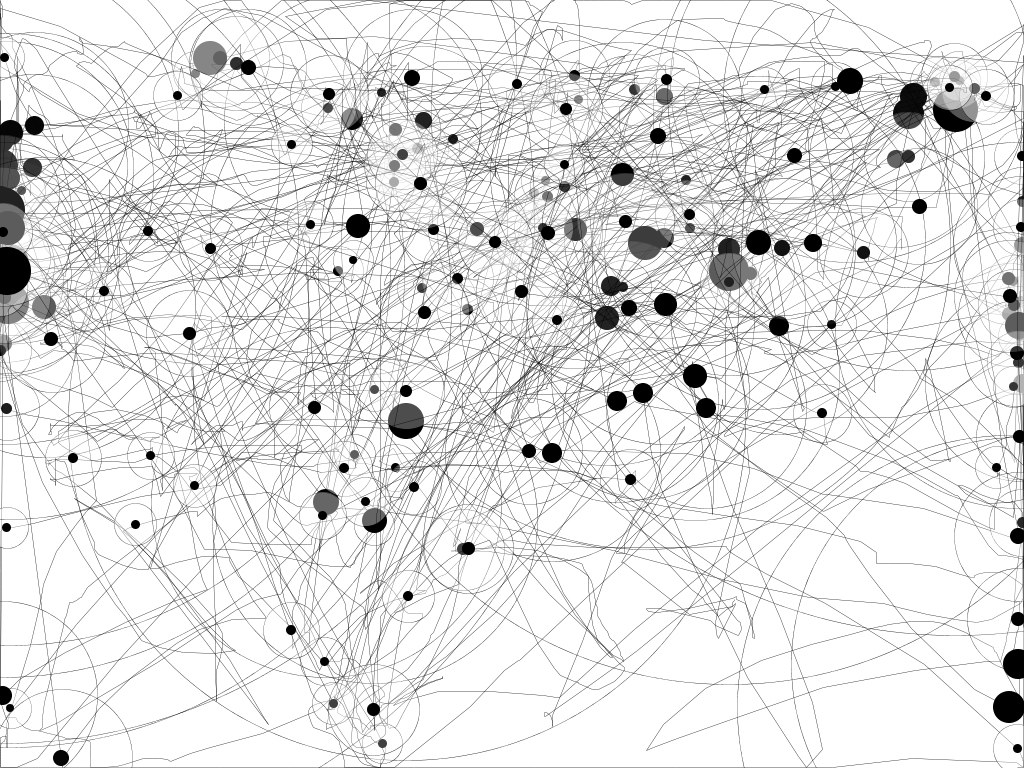 abstract network diagram