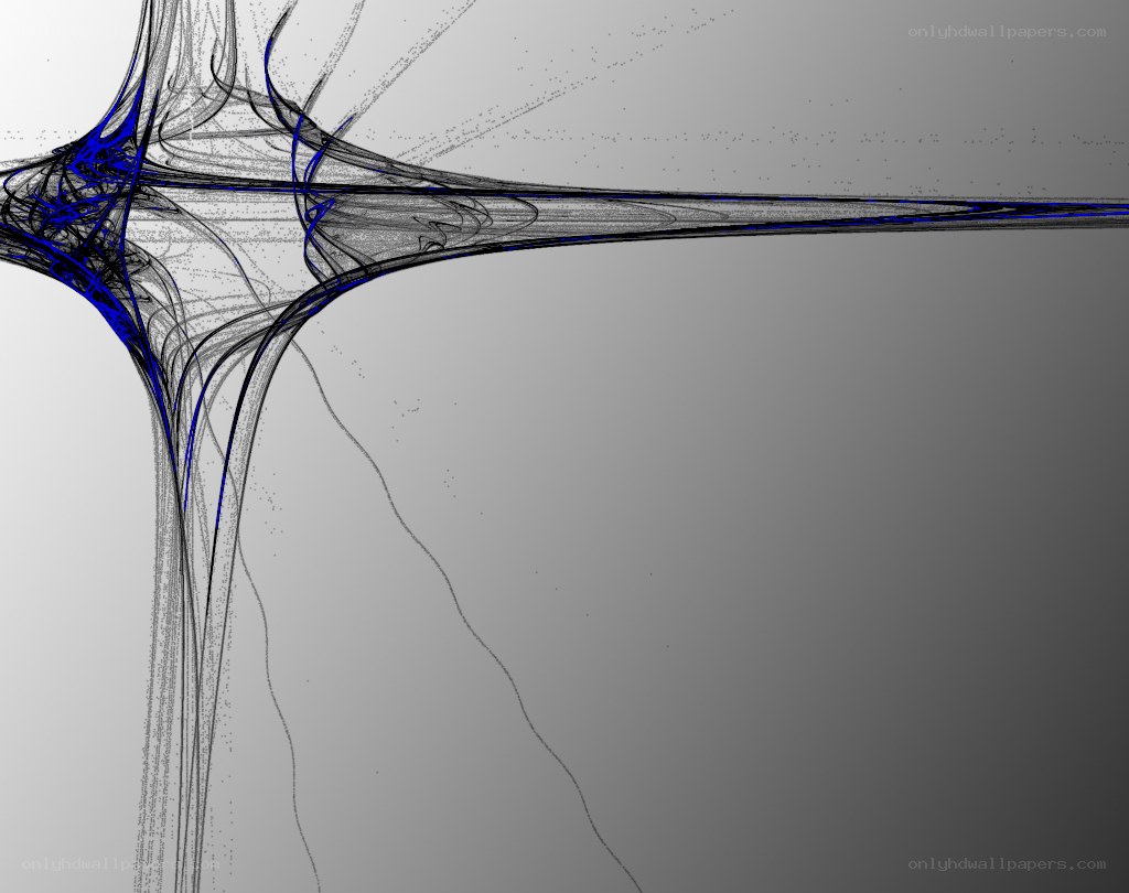Abstract network flow visualization