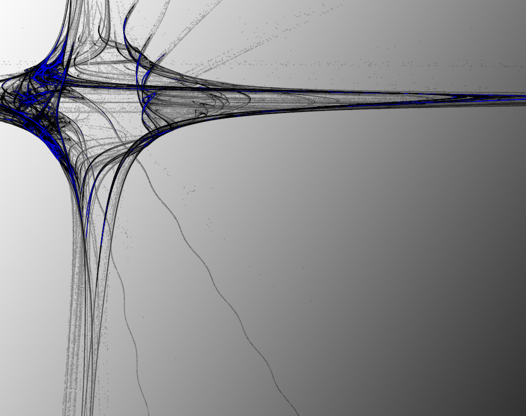 Abstract network flow visualization