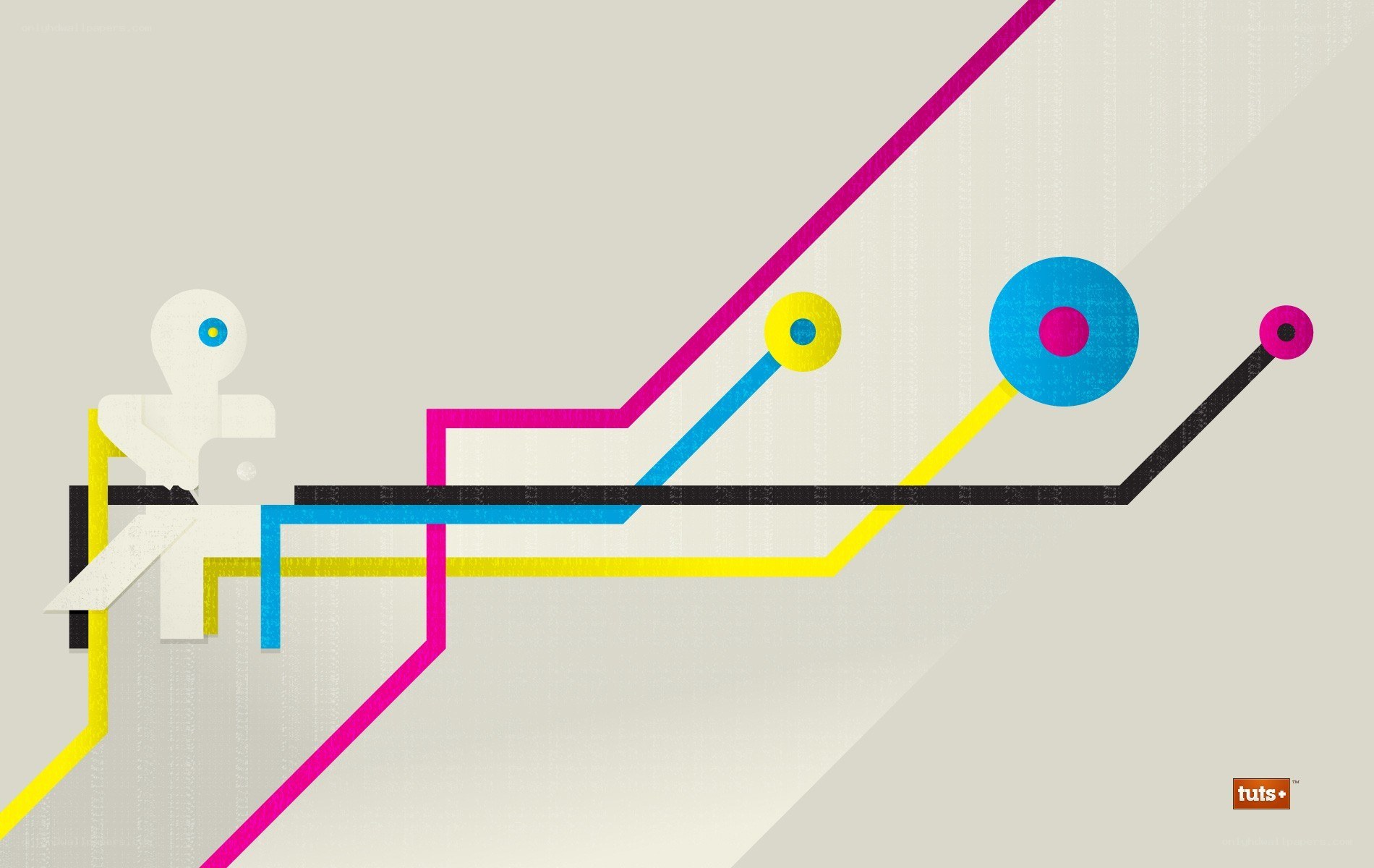abstract network illustration