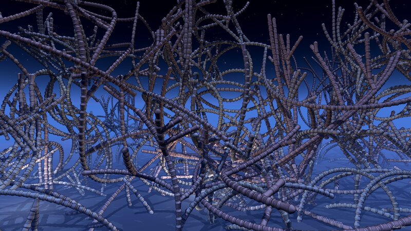 abstract network of tubes