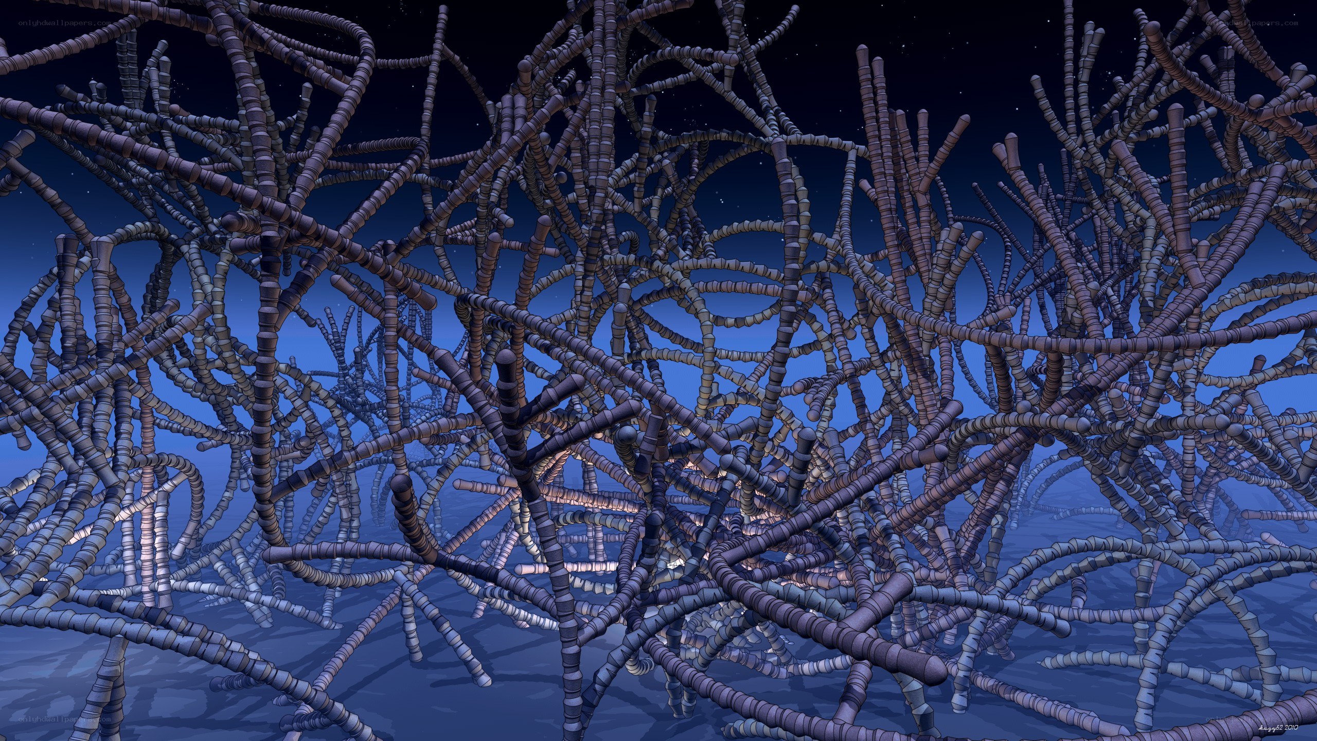 abstract network of tubes