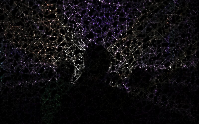 abstract network pattern