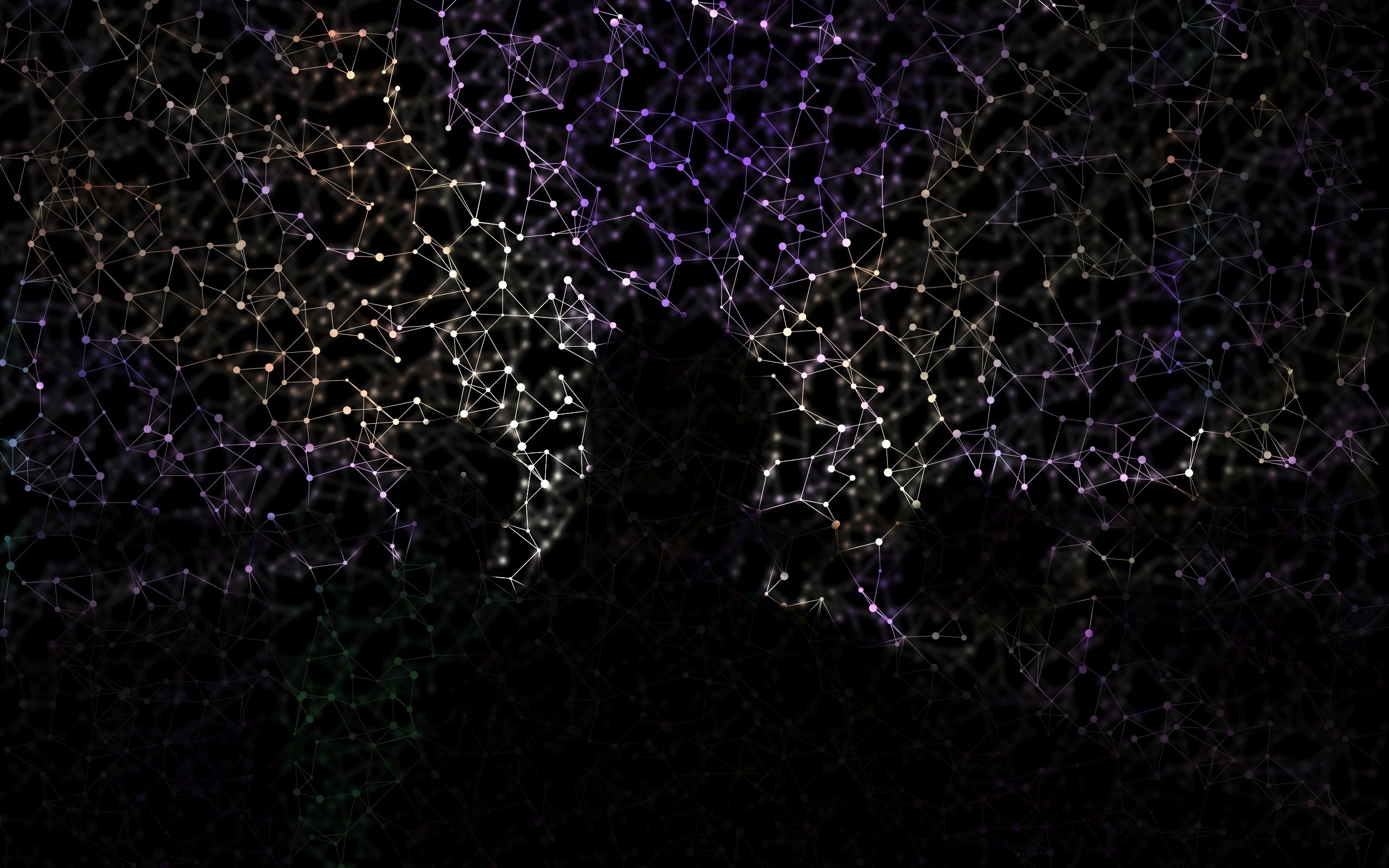 abstract network pattern