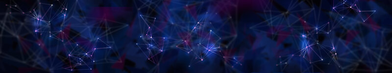Abstract Network Pattern — Blue, Technological, Digital Art, Lines