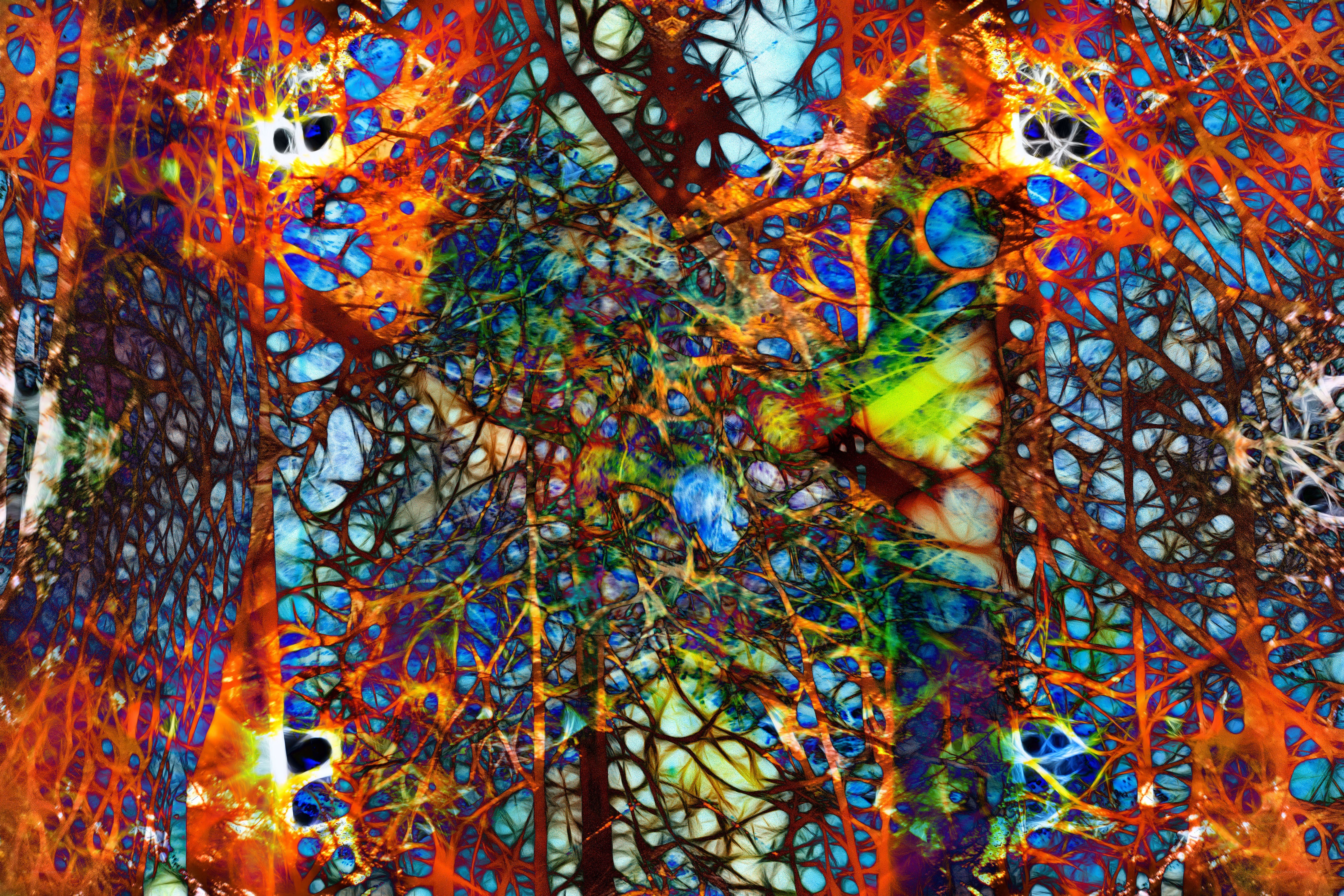 Abstract neural network pattern