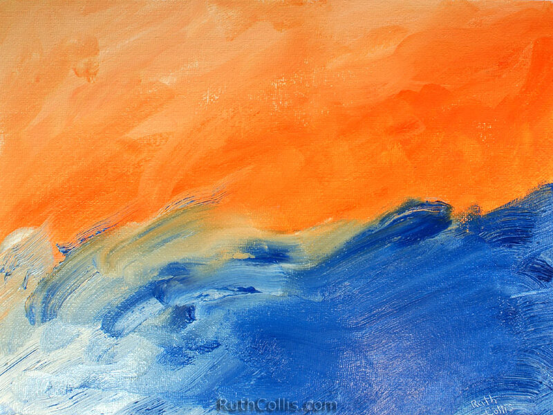 Abstract Ocean Waves