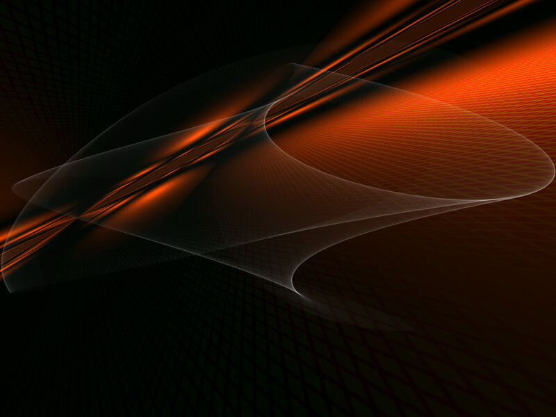 Abstract Orange and Black Design — Dynamic