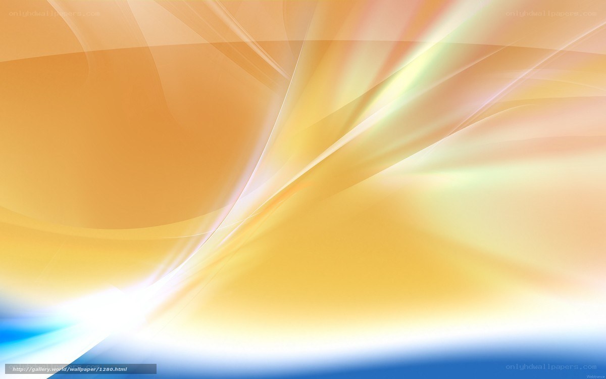 Abstract orange and blue design
