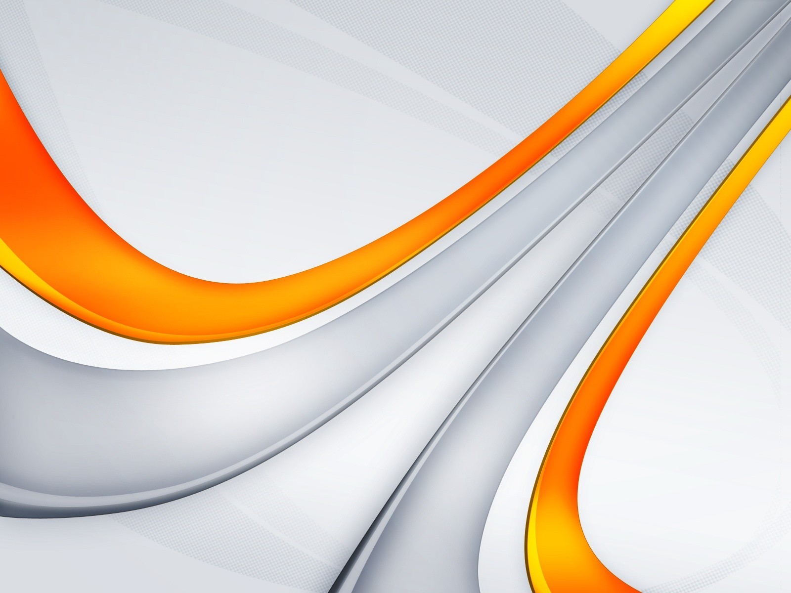 abstract orange and white design