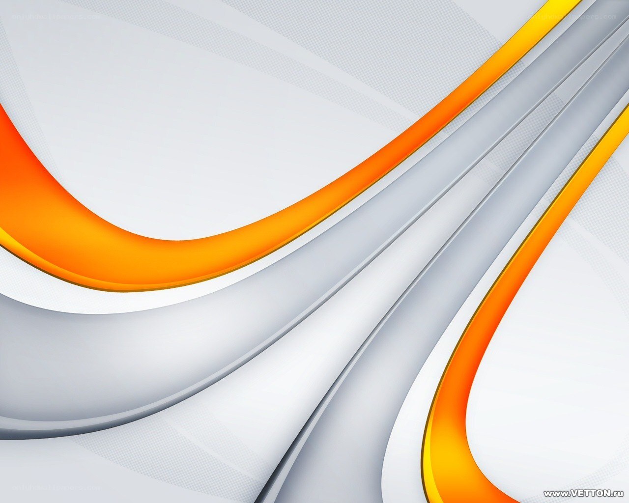 abstract orange and white design