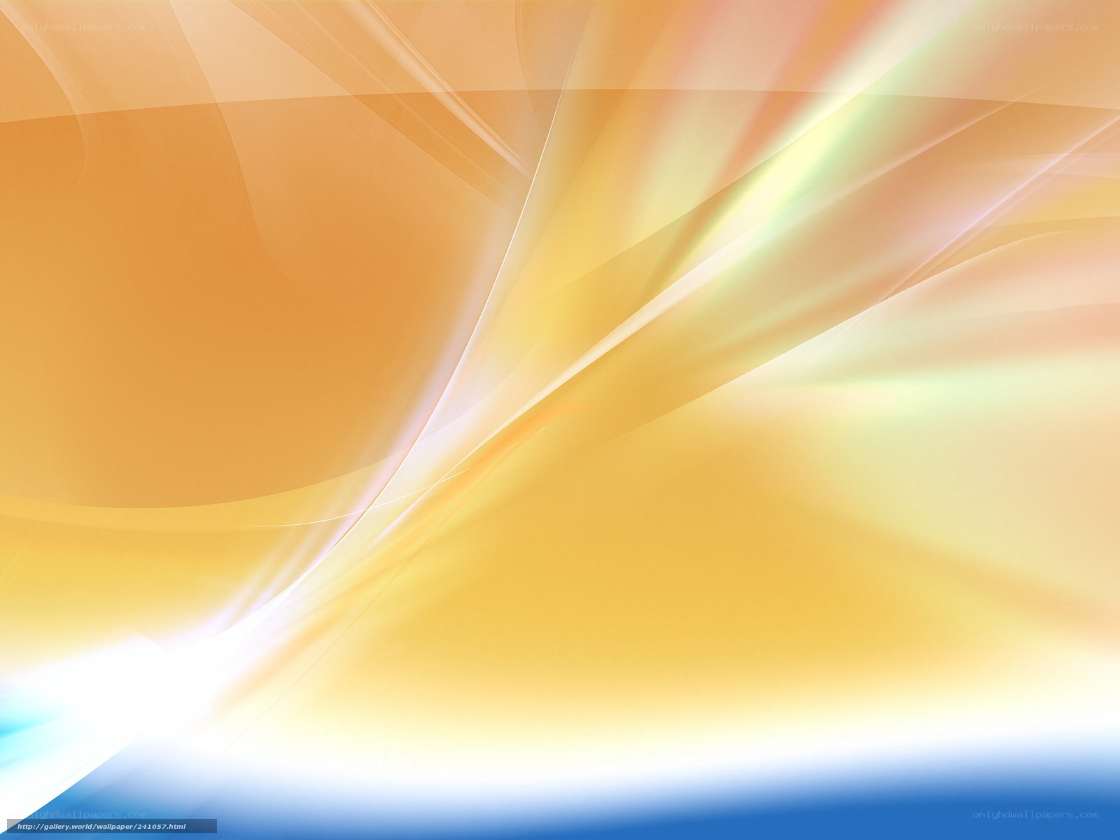 Abstract orange and yellow design